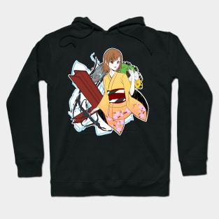 Mikoto Misaka (Kimono) Hoodie